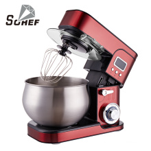 China manufacture electric automatic 5 litter dough mixer grinder with stainless steel bowl
